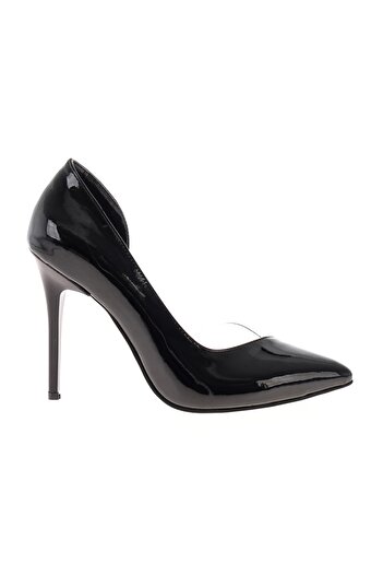 Bambi Black Women's Classic Heeled Shoes K01596177298