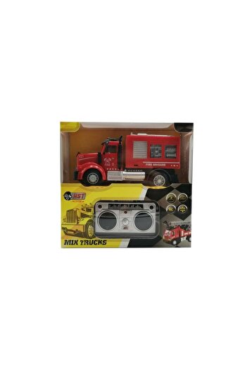 Generic HST 4-Way Drive Toy Truck with Remote Control for Kids Red 6158-H8