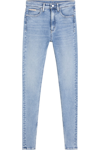 Calvin Klein Women Denim Light Blue High Rise Super Skinny Jeans