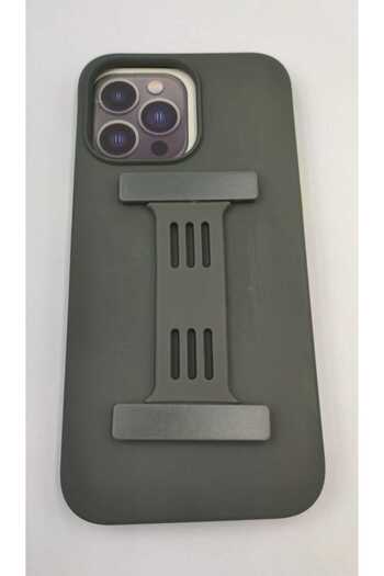 Generic Magnatic Silicone Case With Strap For iPhone 14 Pro Max , anti-shocking, popular and exclusive.