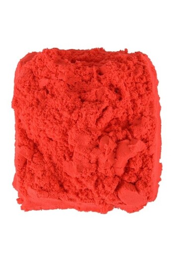 indiggo Kinetic Sand, Easy to Model, Easy to Clean, Premium Quality, Indiggo, 1000gr Bag, Red