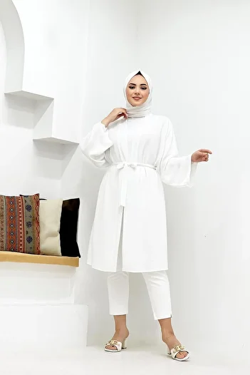 CNG MODA Belted Aerbin Sports Kimono