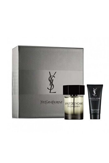Yves Saint Laurent La Nuit de L'Homme Gift Set, Eau de Toilette, 100 ml + Shower Gel, 100 ml