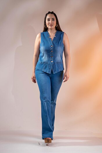 Roxxlen 1220024 Spain Jeans Blue