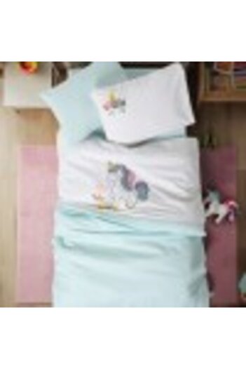 Cotton Box 100% cotton baby crib linen with embroidery, duvet cover 100x150cm, Cotton Box, Dolly Un