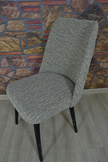 kılıfteks Chair Cover Jacquard Fabric Large Oval New Model
