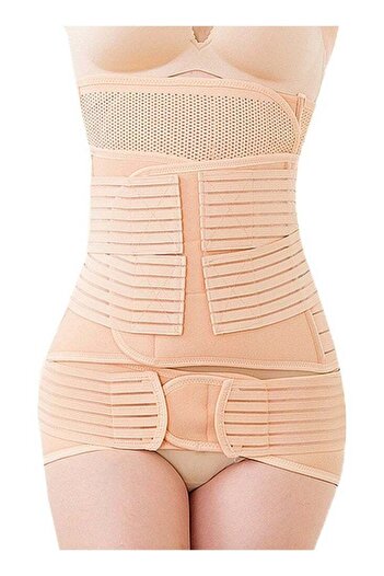 Generic 3 in 1 Postpartum Belly Support Recovery Wrap - Belly Band For Postnatal, Pregnancy, Maternity - Gir