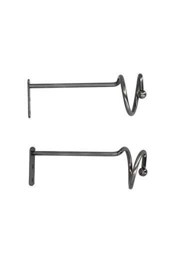 Generic Micasa 2-Piece Basic Tie Back Pewter