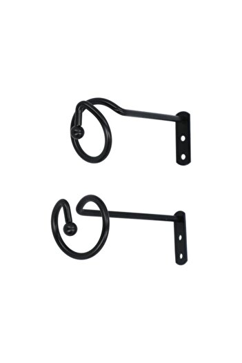Generic Micasa 2-Piece Basic Tie Back Black