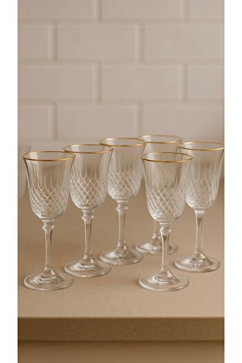 decovien 6 Pieces Footed Glow & Soft Drink & Coffee so Bar Cup