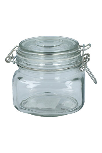 Bien Servi Preserving Jar with Stainless Steel Clip Clear