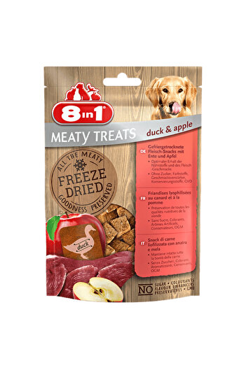 8in1 8in1 Meaty Treats Duck Apple 50g 32 XG