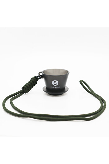 Timemore B75 Tasting Cup Transparent Black -a lanyard included