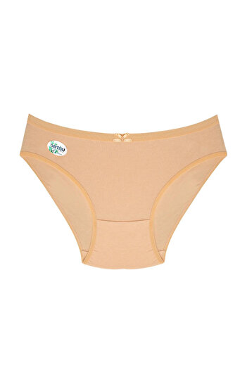 BUTİK1AVM Women's Bamboo Panties 100% Bamboo Ultra Flexible Soft Textured 3 Pieces