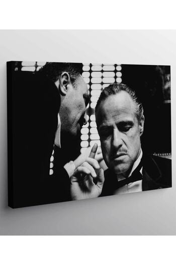 VeraStore The Godfather - Marlon Brando Canvas Print