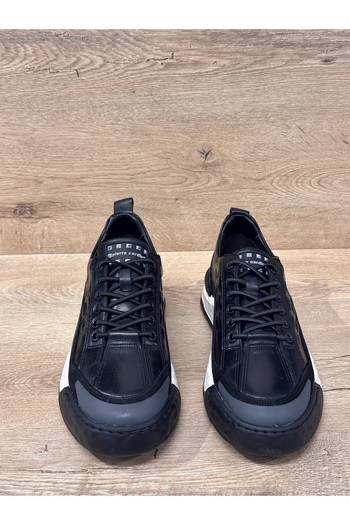 Pierre Cardin Rubber Laced Ready Sole Genuine Leather Casual Shoes