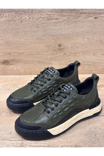 Pierre Cardin Rubber Laced Ready Sole Genuine Leather Casual Shoes