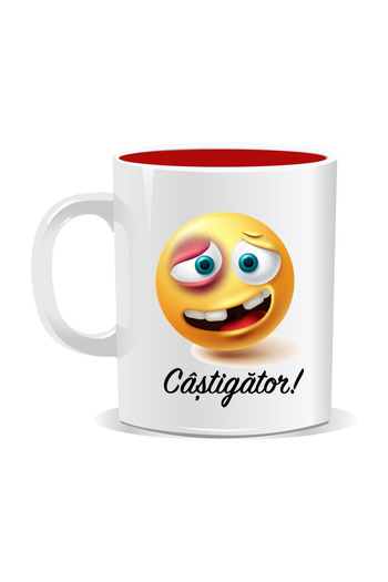 OEM Personalized Emoji Mug, Winner