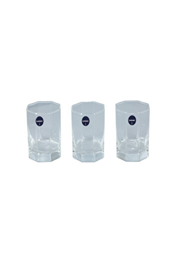 Luminarc 3-Piece Octime Diamond Premium Glass Tumblers Clear 300ml