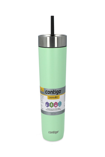 Contigo كوب حراري معزول بالفراغ من الفولاذ المقاوم للصدأ مقاوم للانسكاب من Thermalock