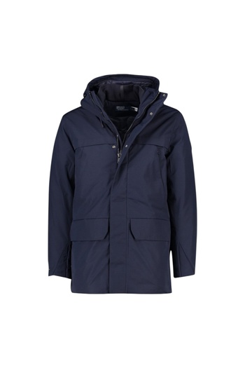 Polo Ralph Lauren Insulated Winter Coat Dark Blue Hooded