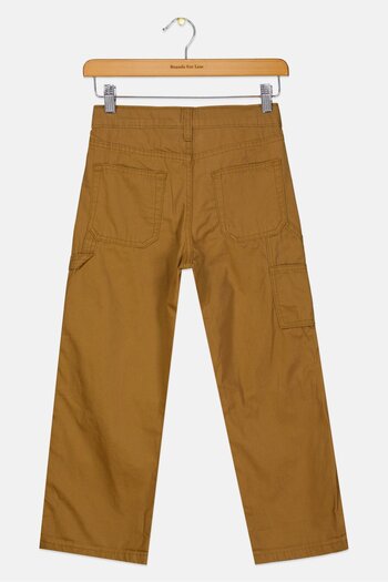 GAP Kids Boy Plain Chino Pants, Brown