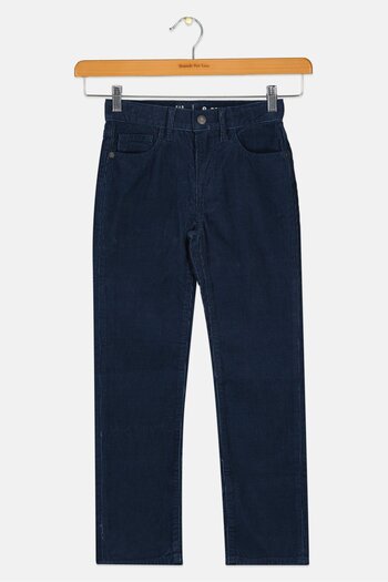 GAP Kids Boy Corduroy Pants, Navy Blue