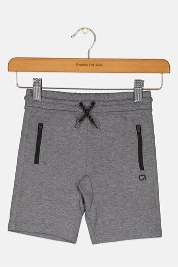 GAP Toddlers Boy Solid Pull On Shorts, Grey