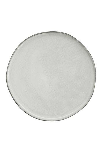 Generic Easy Life Stoneware Round Dinner Plate Country Grey 27cm R2390#COGR