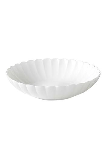Generic Easy Life Lifestyle Collection Porcelain Deep Soup Plate White 20cm R2901#LIFW