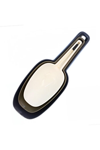 PUFO Set of 3 Pufo Ingredients scoops for ice, nuts, flour, sweets