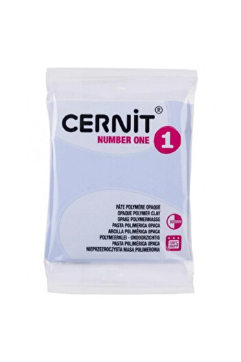 Cernit Polymer Clay Ceramic Plasticine Number One 56Gr 259C Pastel Blue