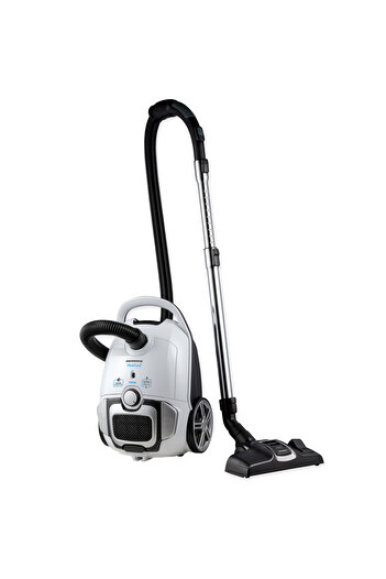 Heinner aspirator cu sac, funcționare silențioasă 69dB, filtru HEPA 12, perie, putere 700W