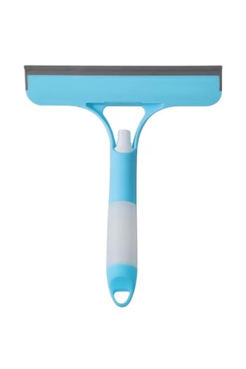 HOZRO HOZRO Multifunctional Squeegee, with Textile End for Windows and Other Surfaces, with Container for