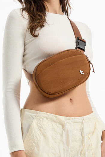 Tomtoc Slingbean T32 Brown 1.5L Accessory Waist and Shoulder Bag - T32S1Y2Dr