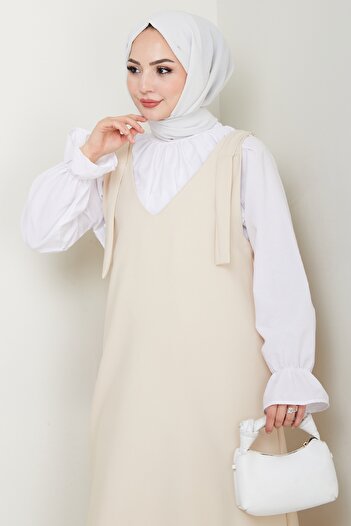 InStyle Double Crepe Jile Stone Dress