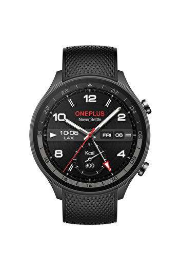 Oneplus Smartwatch OnePlus Watch 2R, 46mm, GPS, NFC, Bluetooth, Wi-Fi, Gunmetal Gray