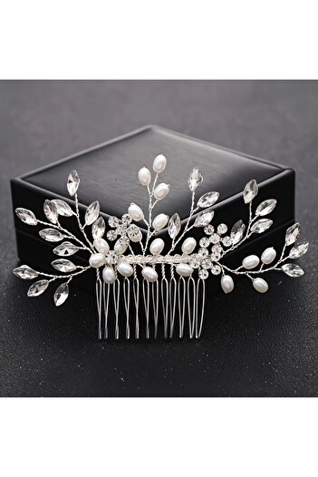 GlassySKY 1 buc. Accesoriu pentru păr de mireasă Fotografie/Nunta/Landare/Mireasă/Henna/Zi de naștere/Party/Crown de absolvire Cadou