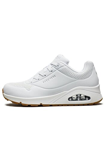 SKECHERS Uno-Stand on Air Memory Foam Womens Sneaker White Memory Sole Women's Casual Sports Shoes