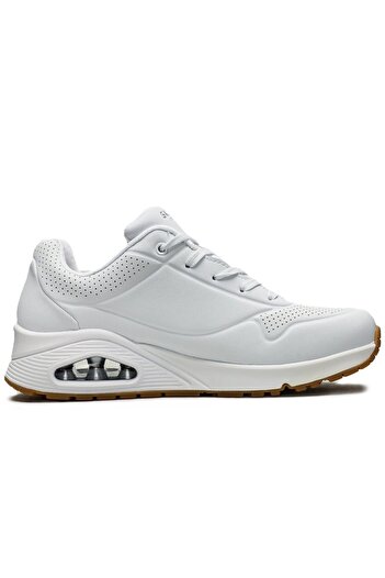 SKECHERS Uno-Stand on Air Memory Foam Womens Sneaker White Memory Sole Women's Casual Sports Shoes
