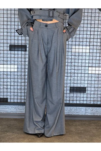Geco Anthracite Polyviscon Pants