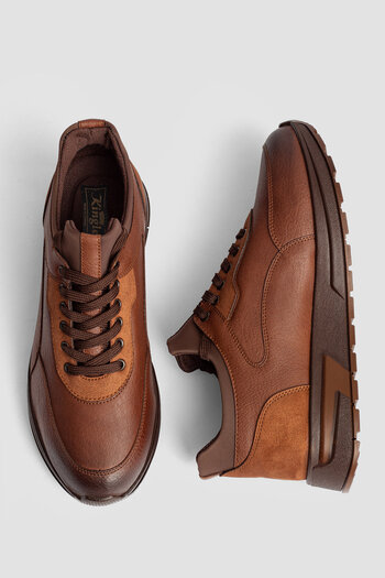 KİNGLE Taba Orthopedic Sole Sports Daily Casual Men's Shoes 5375K