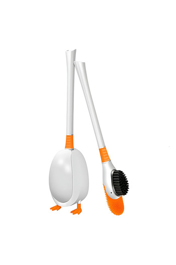 Teno White Duck Toilet Brush