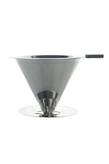 Generic Stainless Steel Drip Filter - 4 Cup Capacity