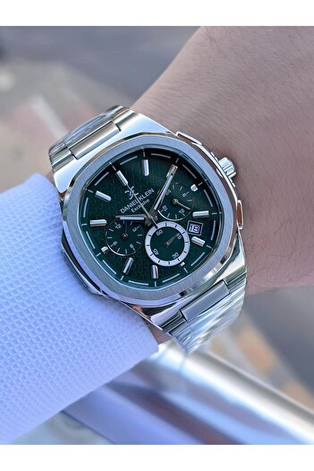 Daniel Klein Steel Cord Chronometer Dial Design 3 Atm Water Resistant Men Wristwatch 14082.4