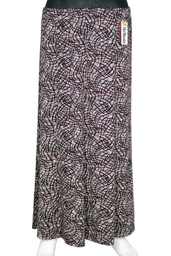 HESNA Women's Betül 8 Piece Elastic Unlined Black Skirt Pattern 38