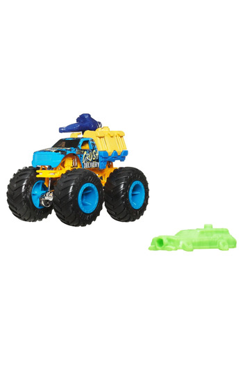 HOT WHEELS MONSTER TRUCK CRUSH DELIVERY 1:64 SCALE