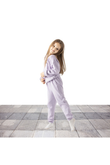 Fox Moda Cotton Girl's Bottom Top Set Swaetsihrt