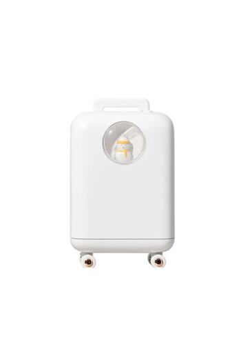 SMARTECH Umidificator de aer, purificator, rezervor de 210 ml, cu iluminare, cărucior și Moș Crăciun