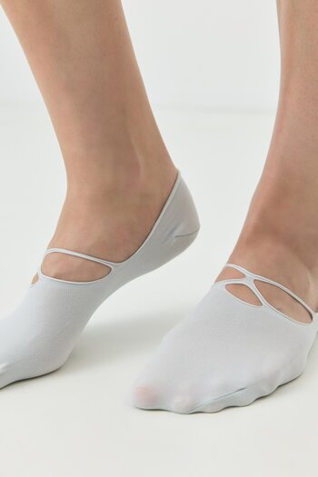 C&City Ballerina Ballerina Socks Gray